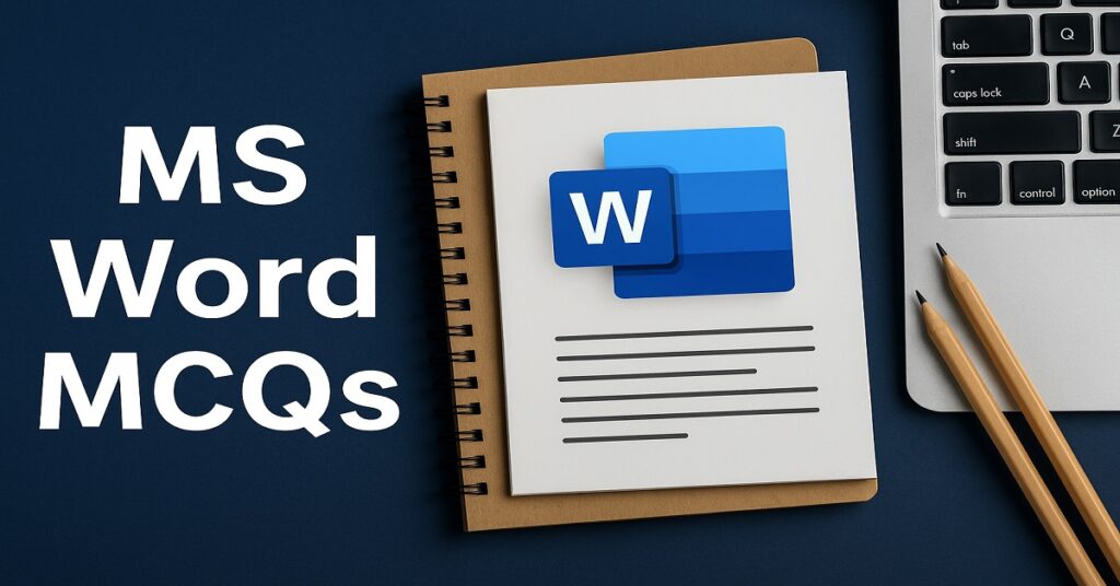Ms Word MCQs